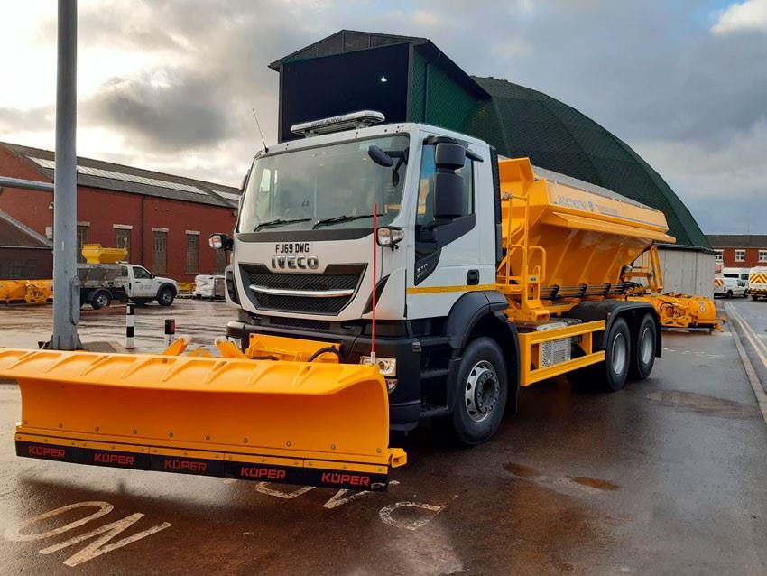 New 6x4 gritting lorry  to keep Doncaster’s roads safe this winter